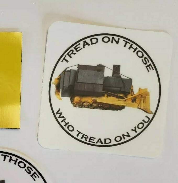 KILL DOZER KILLDOZER Stickers 6 pack LOT two each