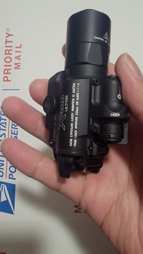 Surefire X400 Ultra Weapon Light Red Laser