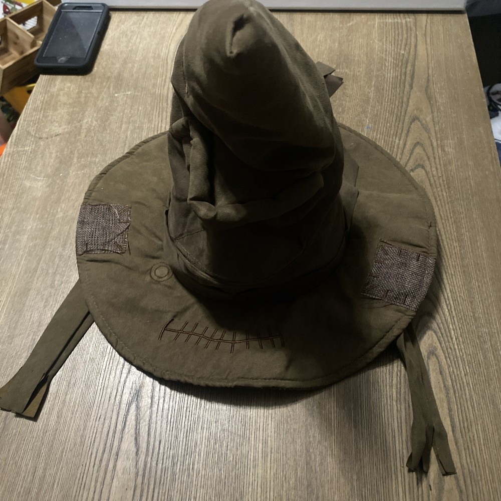 Wizarding World Sorting Hat Harry Potter Costume Prop Brown