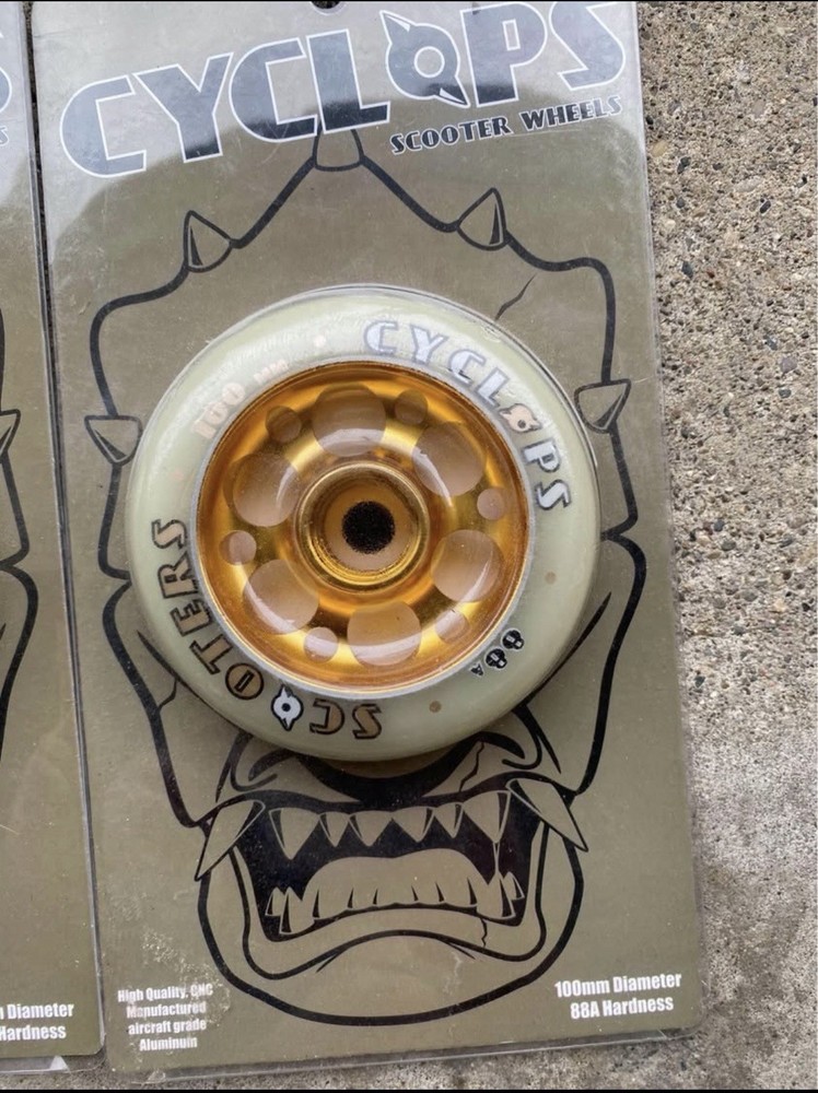 scooter wheels 100mm