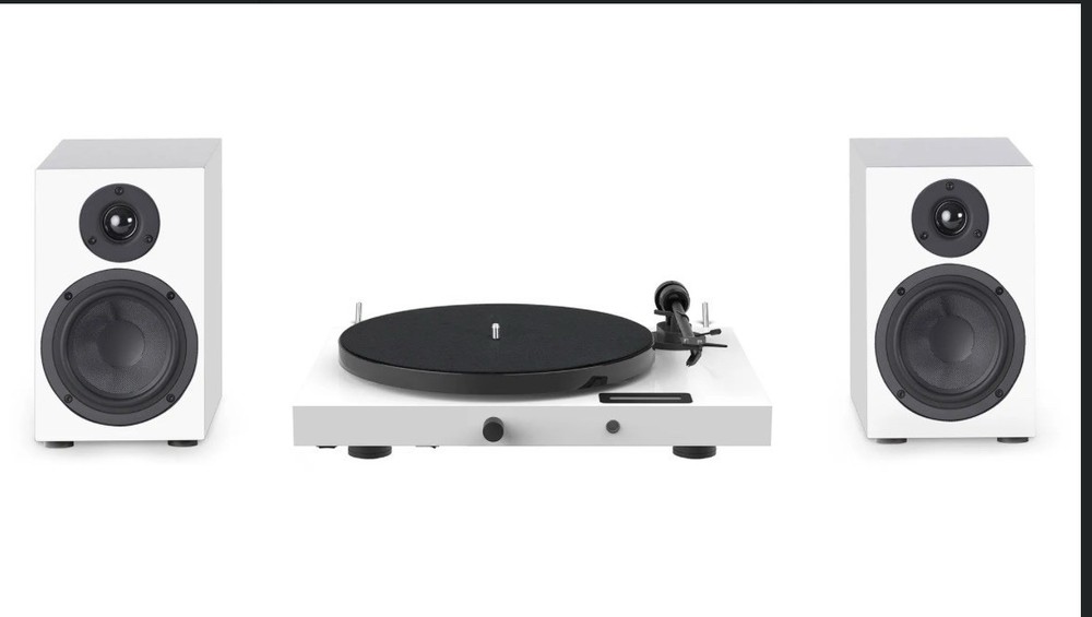 Pro-Ject Juke Box E1 Complete System Turntable Speaker Bluetooth Value $1199