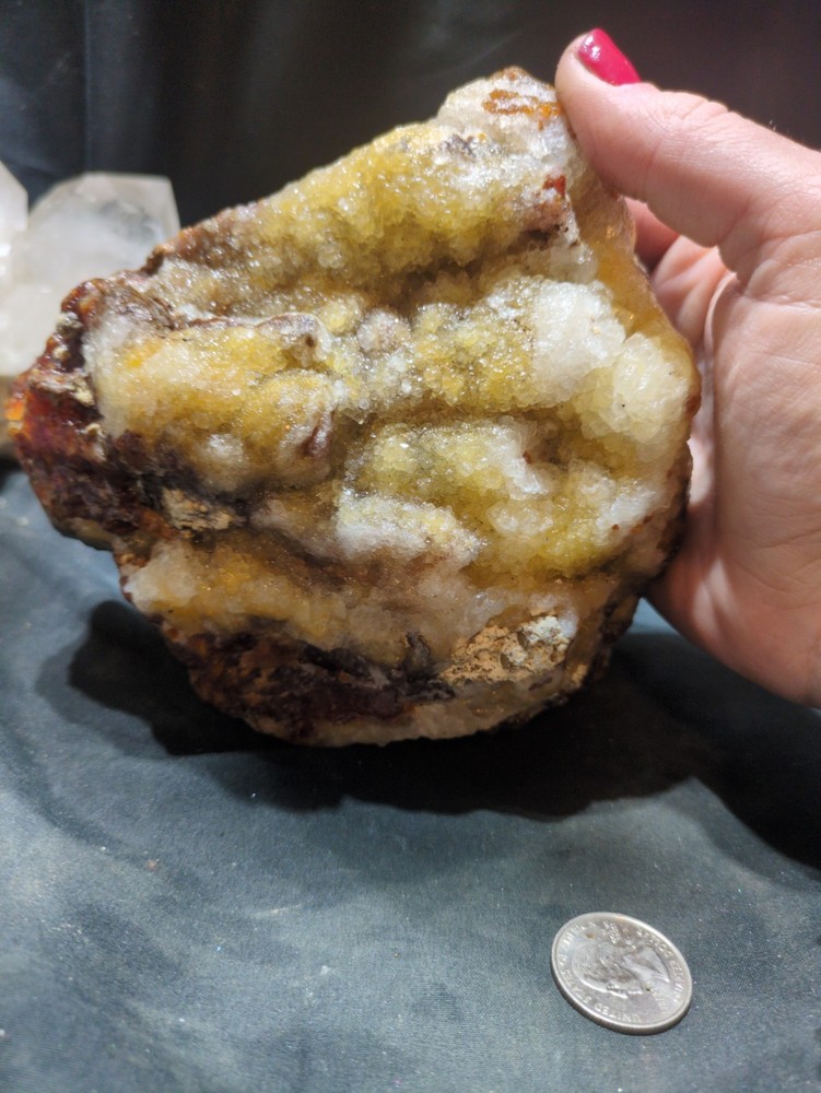 Carnelian Crystalized Specimen Natural Form (4lb)