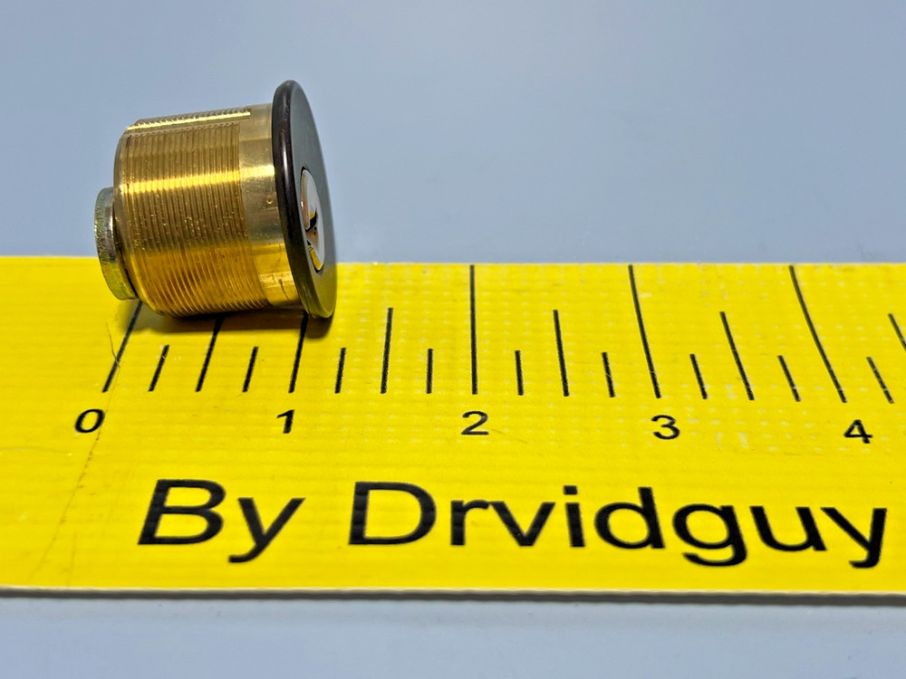 QTY 4 PLS PLSM1005SC2-10B Extra STD Cam Inside Brass Mortise Cylinders