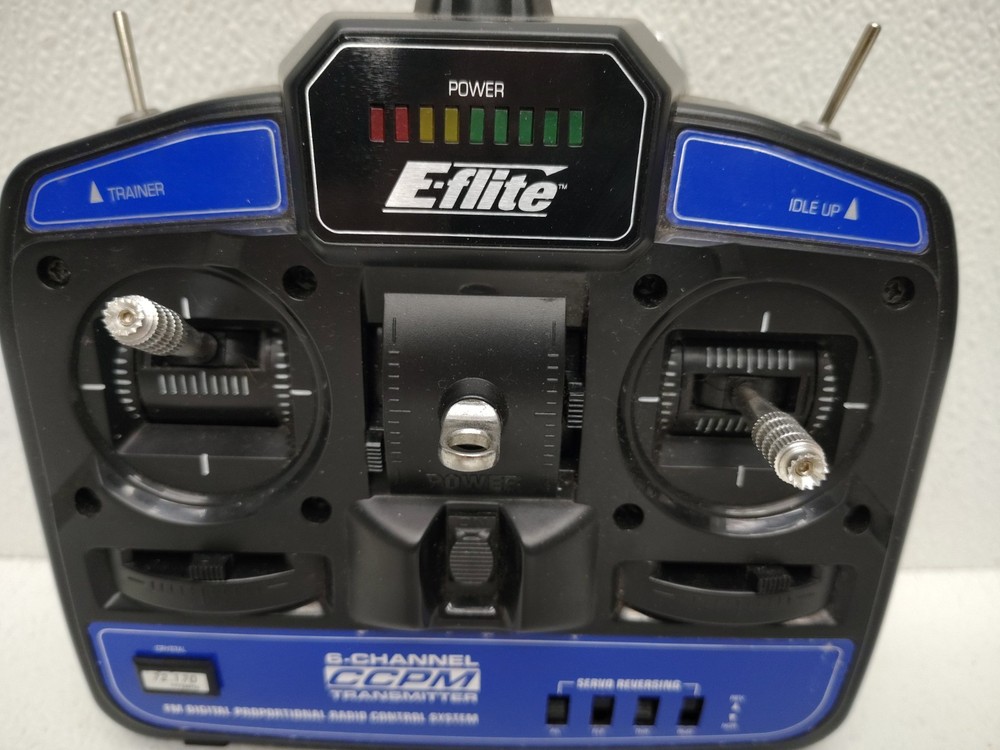 E-FLITE CCPM RC Plane / Airplane Remote Controller *AS IS / UNTESTED*