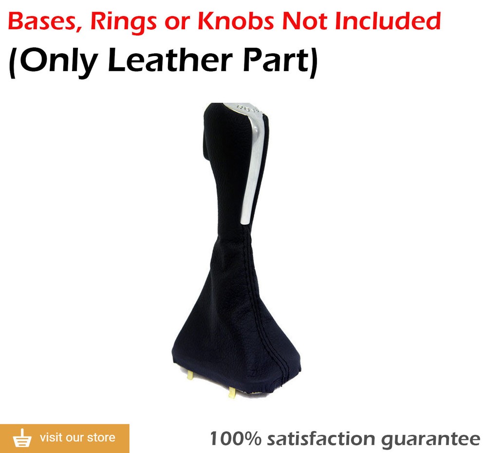 Automatic Shift Boot Replacement PVC Leather Fit for Range Rover 322 03-12 Black