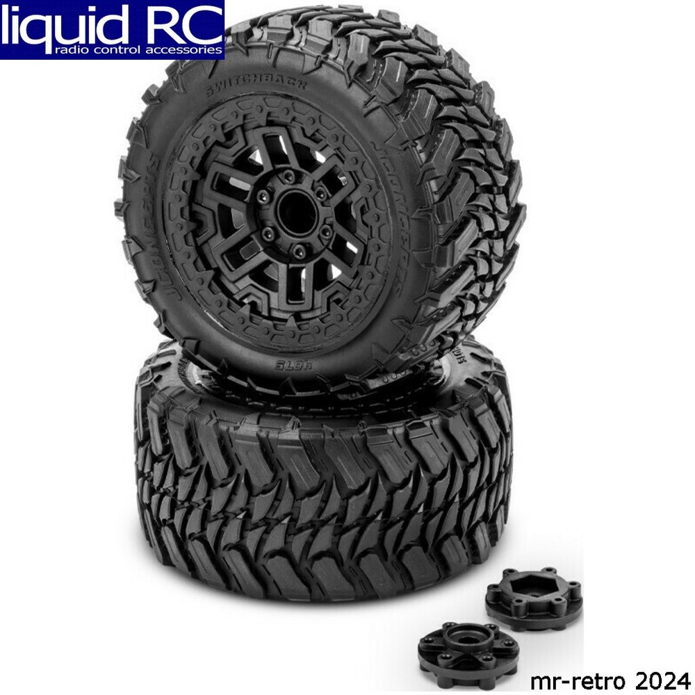 JConcepts 4075-39812 Switchback - Platinum Compound Pre-Mounted On #3456 Shuttle