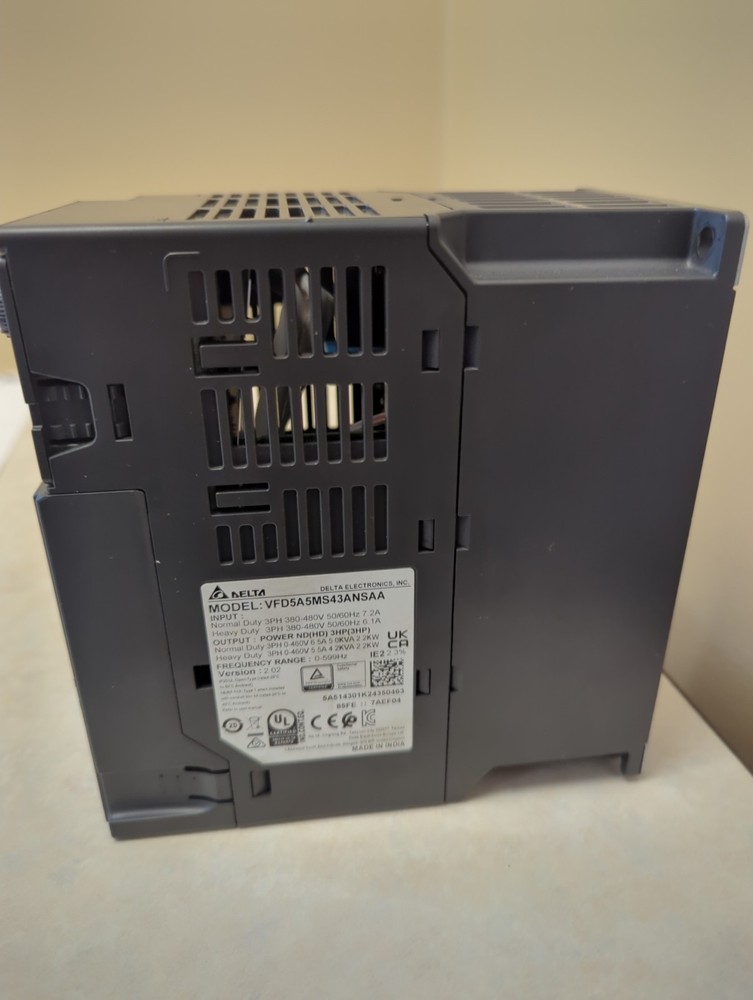 York S1-6109899- 460V 3PH 3-HP Programmed VFD