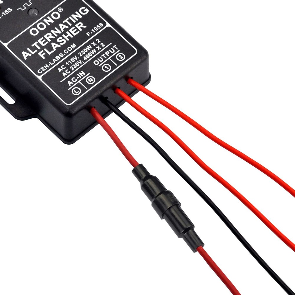 AC 100-240V 2A Dual Output Alternating Flasher Module