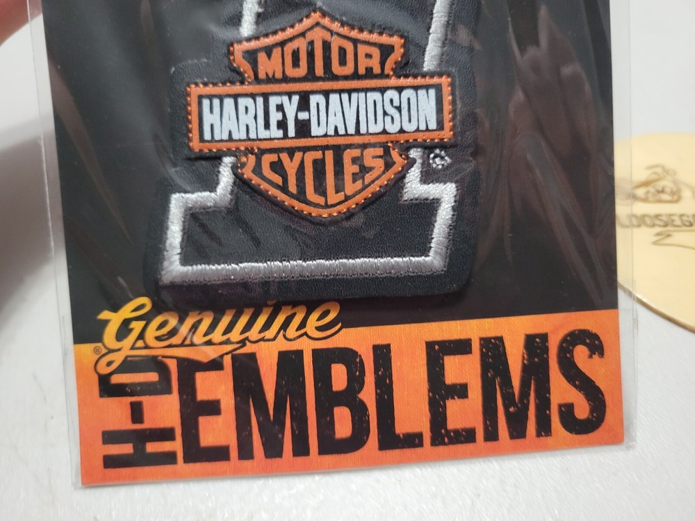 Harley Davidson #1 Leather Motorcycle Biker Patch Sew On Vest Jacket