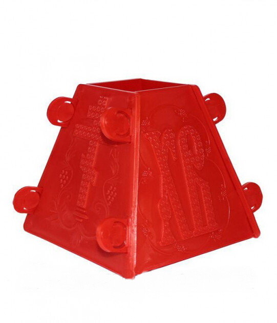 Plastic Form Mold Orthodox Traditional Easter Форма для творожной пасхи 3 вида!