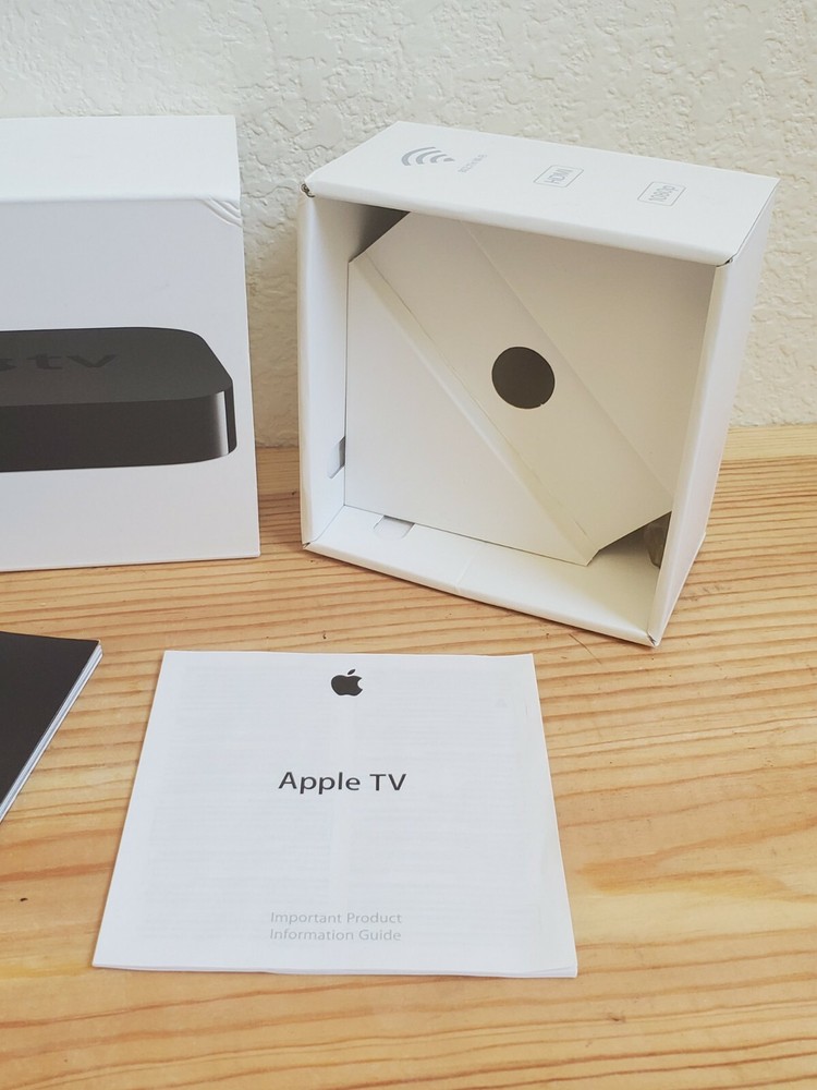AppleTV 3rd Generation BOX ONLY MD199LL/A A1469 Replacement Box Storage Gift EUC