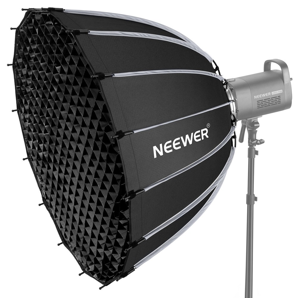 NEEWER 85cm Parabolic Softbox Quick Set up Quick Folding with Diffusers/Bag
