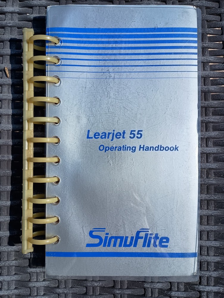 Learjet 55 Operating Handbook - Simuflite
