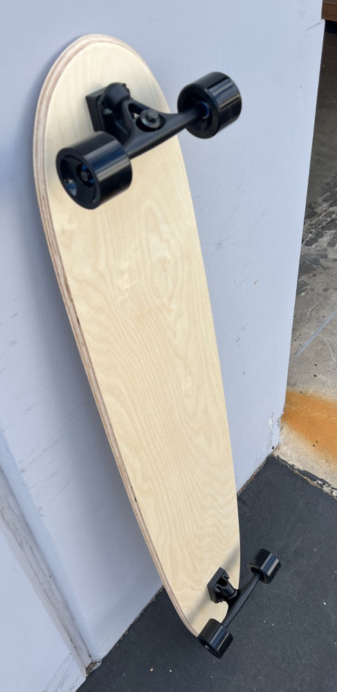 60" BIRCH LOG Longboard Skateboard Cruiser Complete Setup NEW Made in US