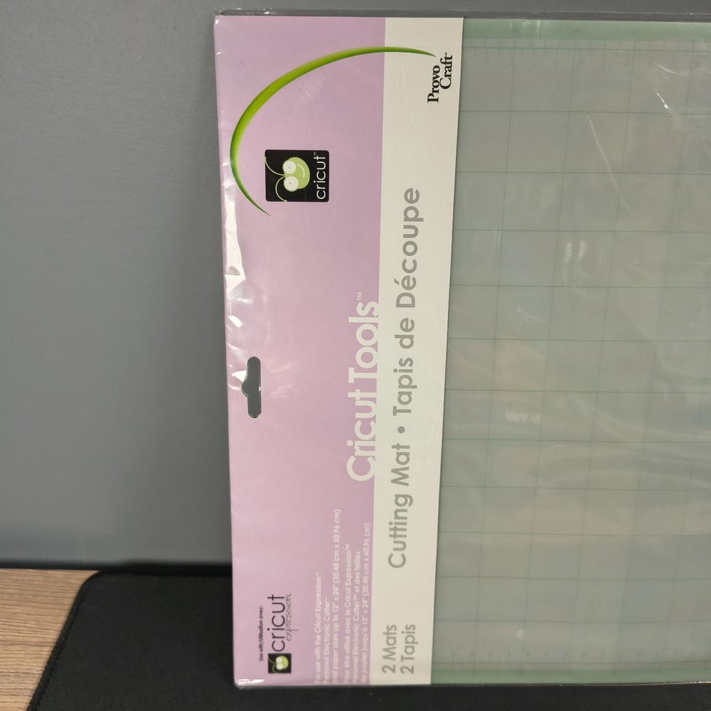 Cricut Tools Cutting Mat 12x24 LightGrip 2 Pack For Expression New Other