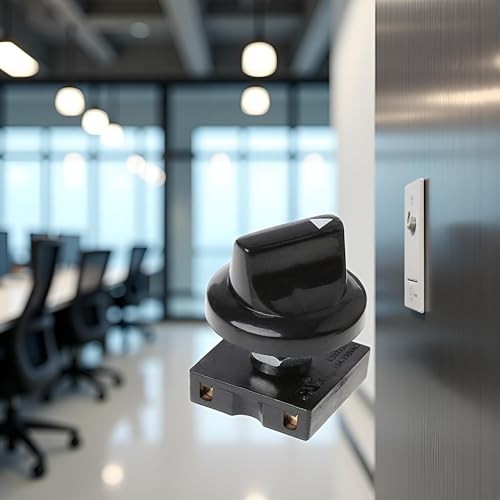 Rotary Switch 4 Position 3 Speed Selector Switch Governor with Button Fan