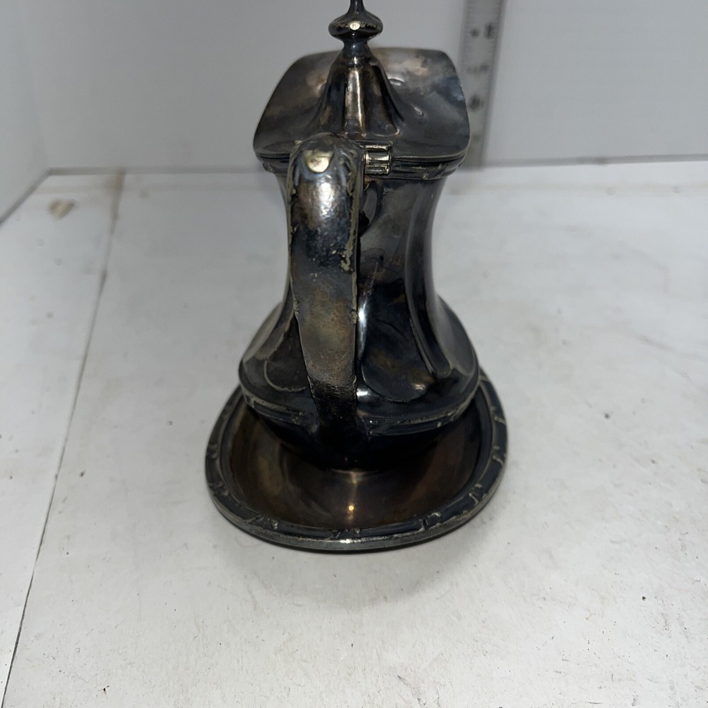 Reed & Barton Silver Soldered 0103-H Pitcher With Lid #A4