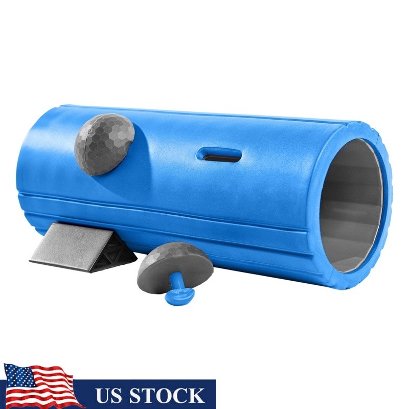 Hollow Core Foam Roller W/ Adjustable Evo Focus Points Deep Tissue Recovery New