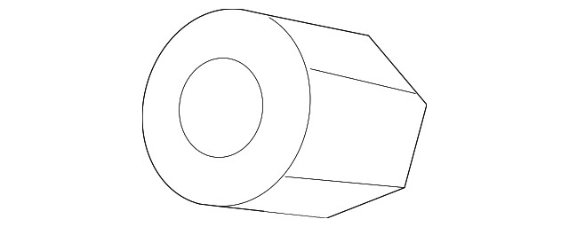 Genuine Mitsubishi Intermediate Pipe Nut MR571083