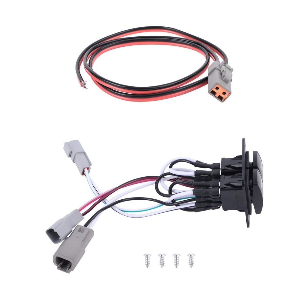 Trim Tab Switch (Double Rocker) Replacement Lenco Trim tab Switch 10222-211D