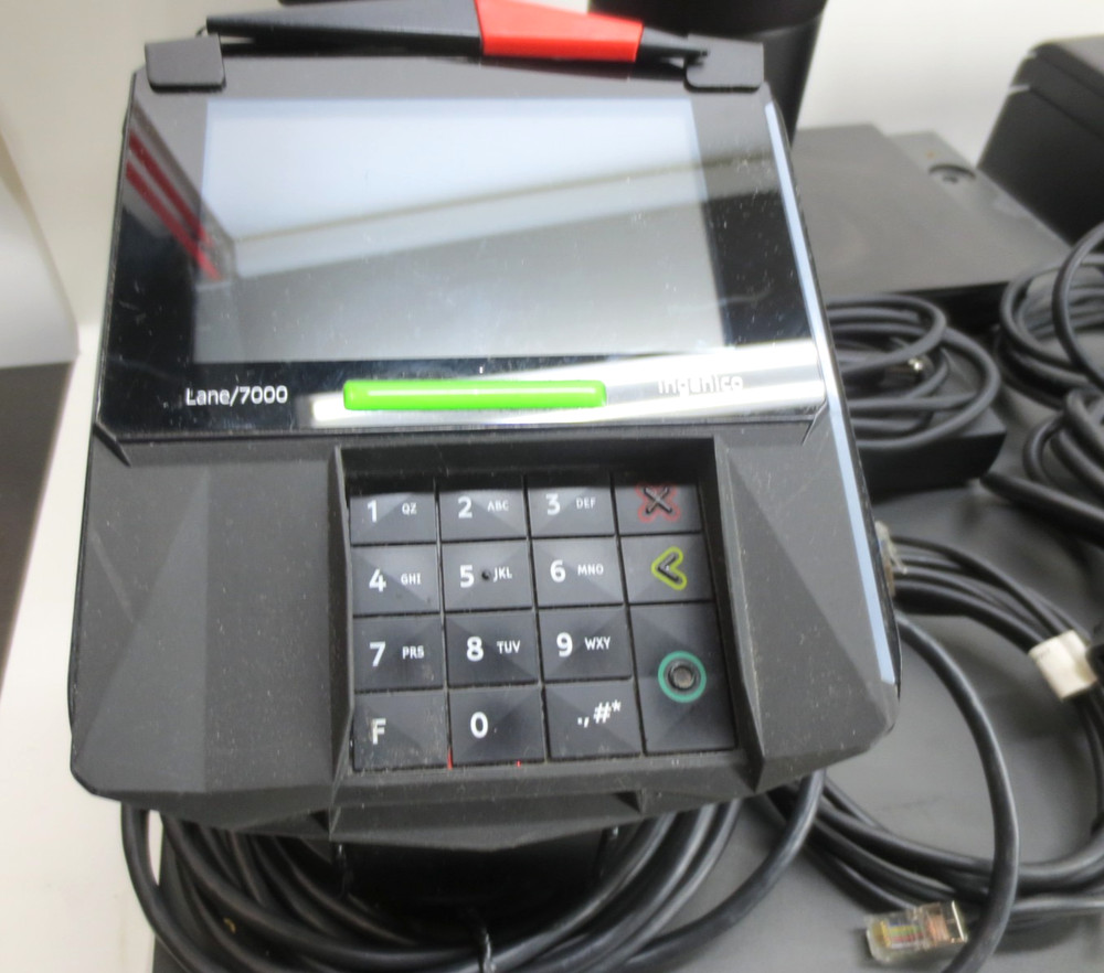 Pole Mounted POS System - Engage One by HP w/ Printer, Scanner, Register & CC