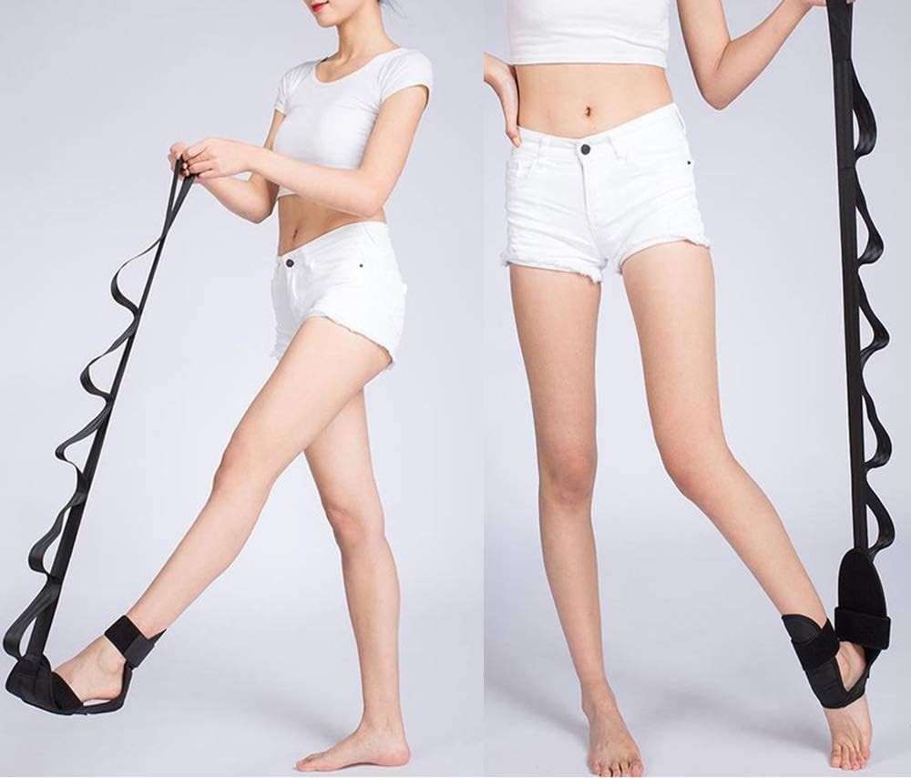 Foot and Calf Stretcher, Leg Hamstring Stretching Black