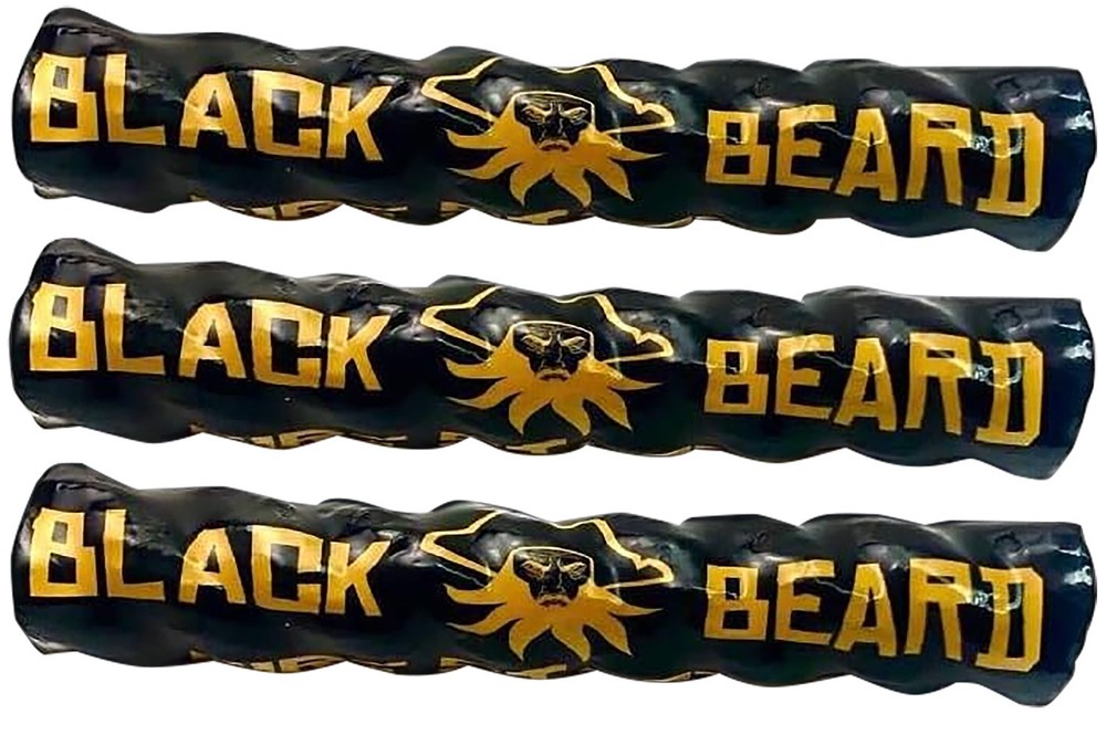 Black Beard Fire Starters 3PACK Fire Rope Black 3 Pack 50+ fires each