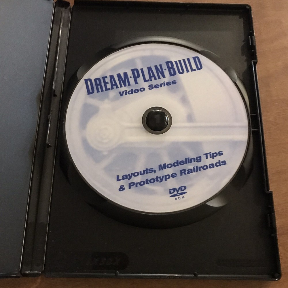Dream Plan Build Video Series DVD - Layouts, Modeling Tips & Prototype Railroads
