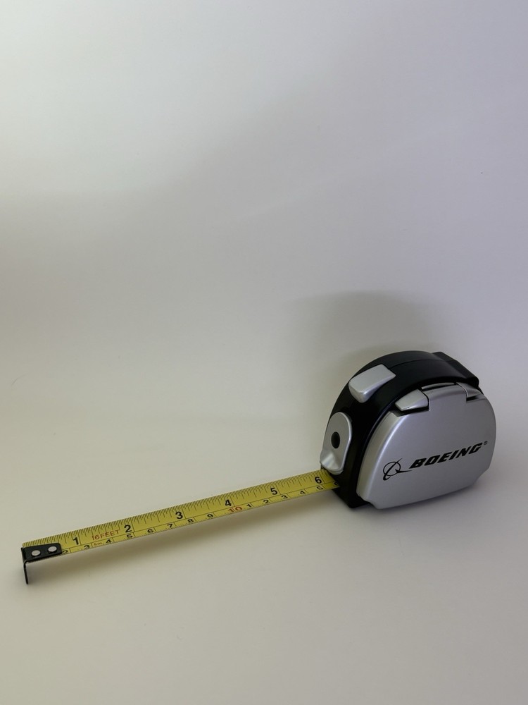 Boeing 4 in 1 Measuring Tape Calculator Flight light Notepad