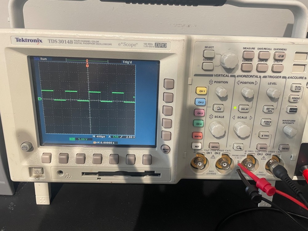 tektronix TDS3014B oscilloscope