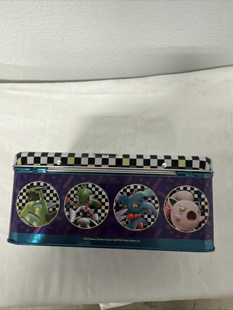 Pokemon lunch box tin Empty
