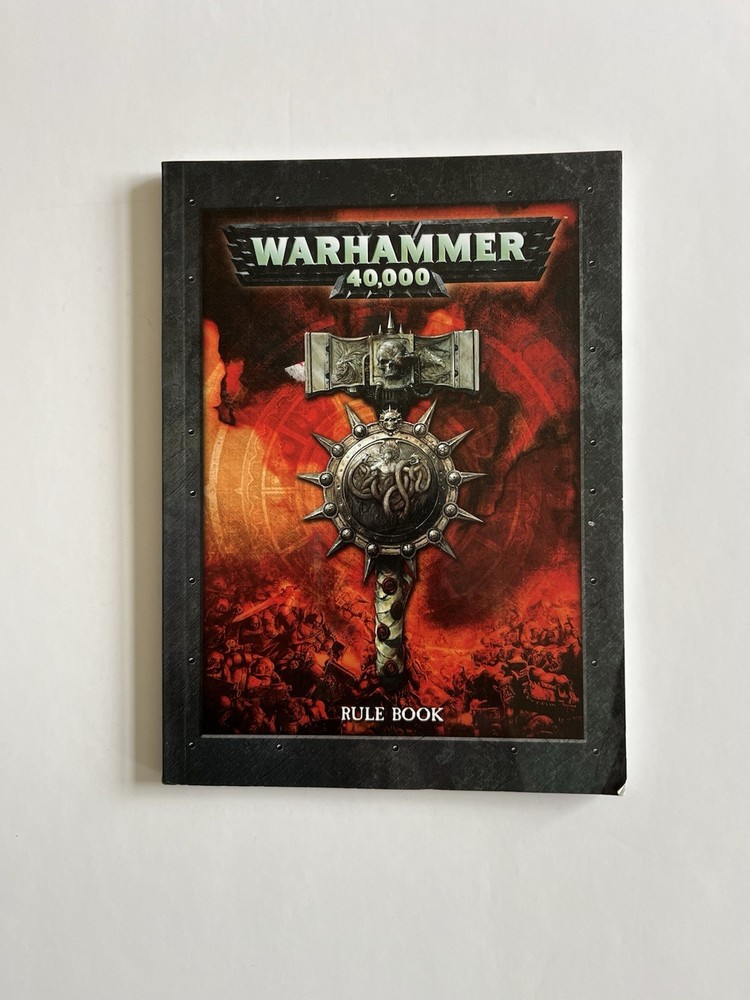 Warhammer 40K Rulebook Games Workshop 2008