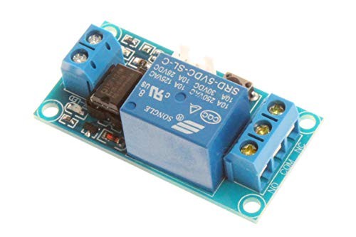 NOYITO 1-Channel Self-Locking Relay Module One Button Start-Stop Bistable 12V