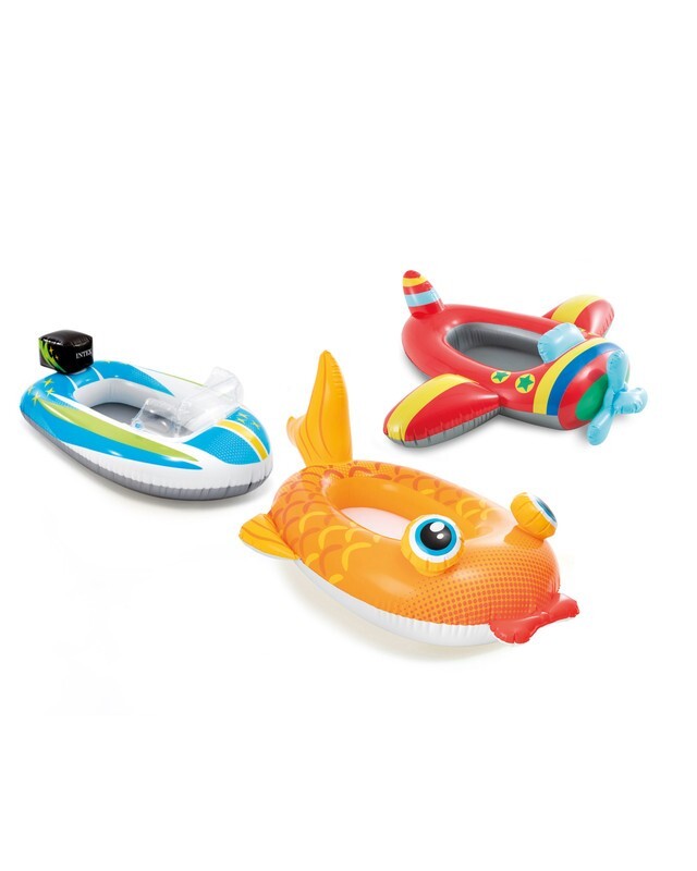 59380EP Intex Pool Cruiser  Float, Assorted Prints, 43" x 29"
