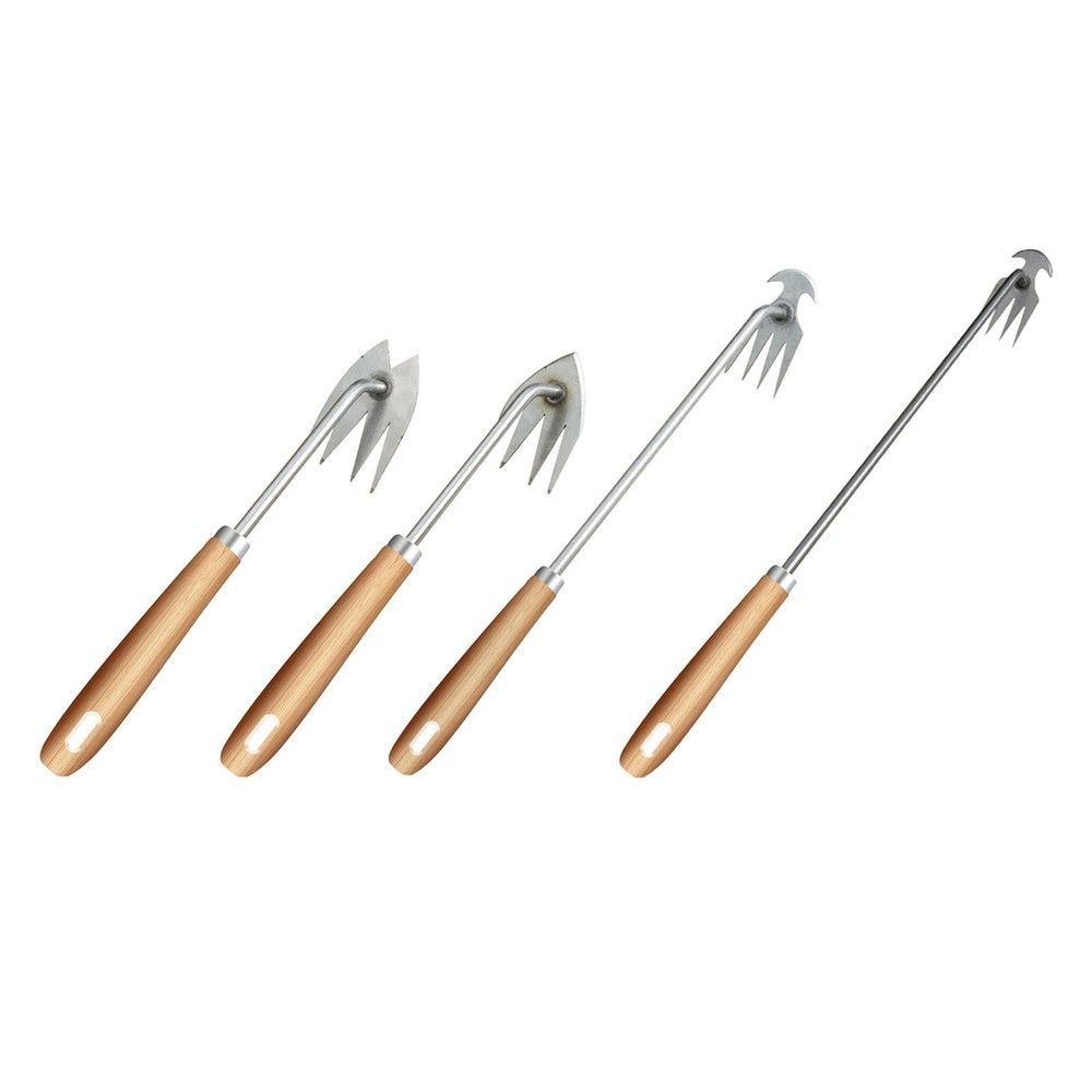 Stainless Steel Weeder Root Puller Gardening Tool for Yard Bonsai Vegetable