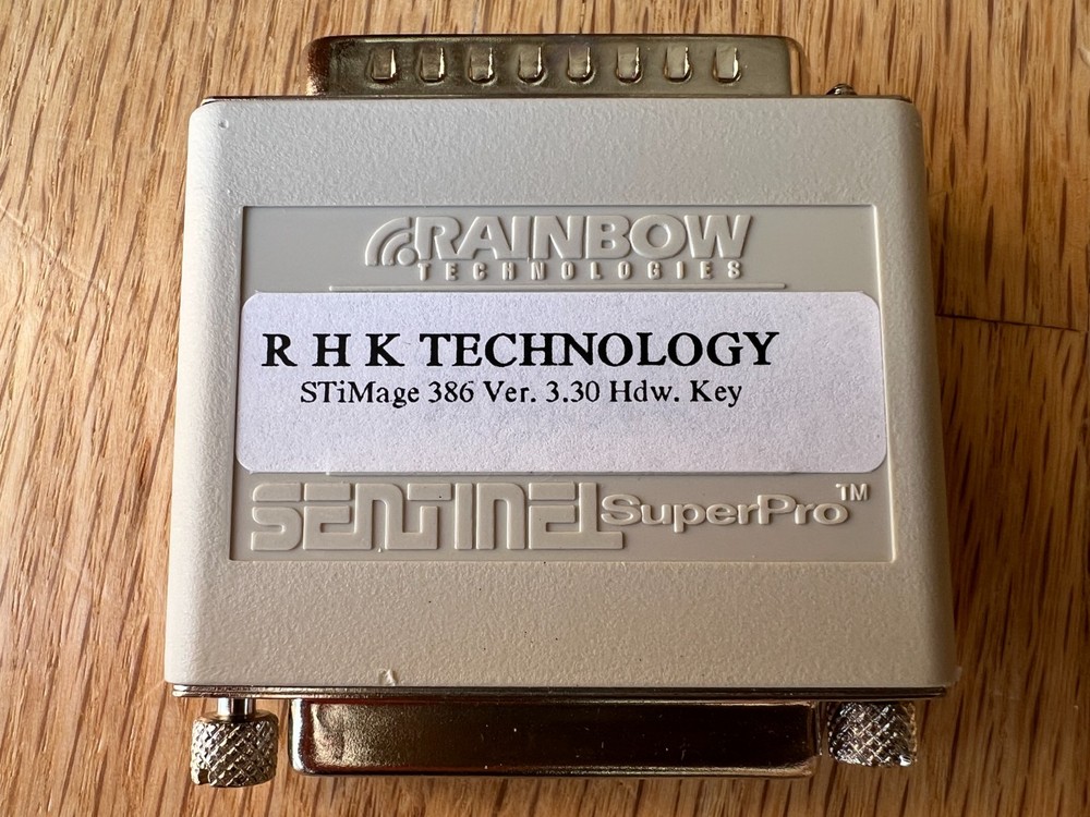 Rainbow Technologies Sentinel Pro RB-4FXNAC Parallel Port Hardware Key