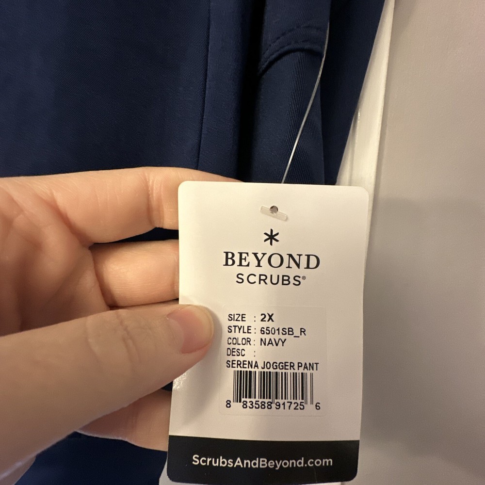 Beyond Scrubs Navy Scrub Set