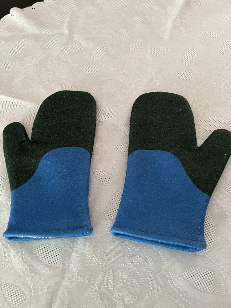 Handmade Fleec Lined Mittens Beautiful Embroidery