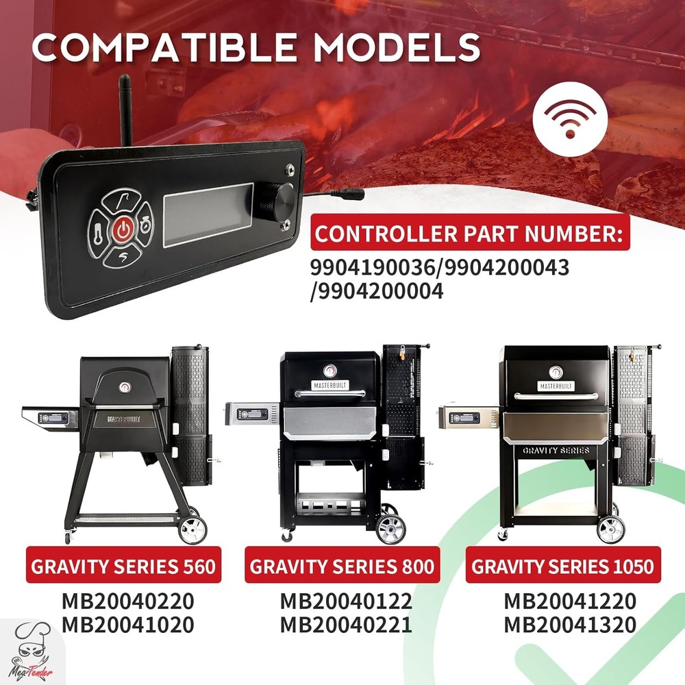 Replacement WiFi Control Board for Masterbuilt Gravity Grill 560/800/1050