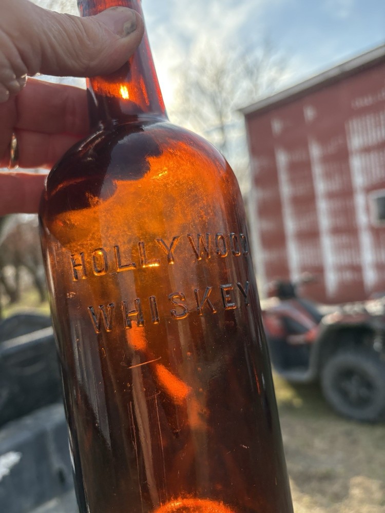 Hollywood Whiskey Bottle