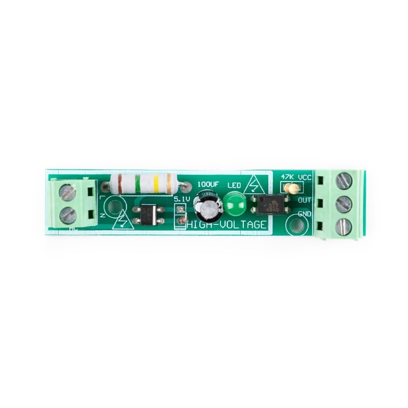 3Pcs 1Channel AC Optocoupler Module 220V Voltage Detect Optocoupler Isolation