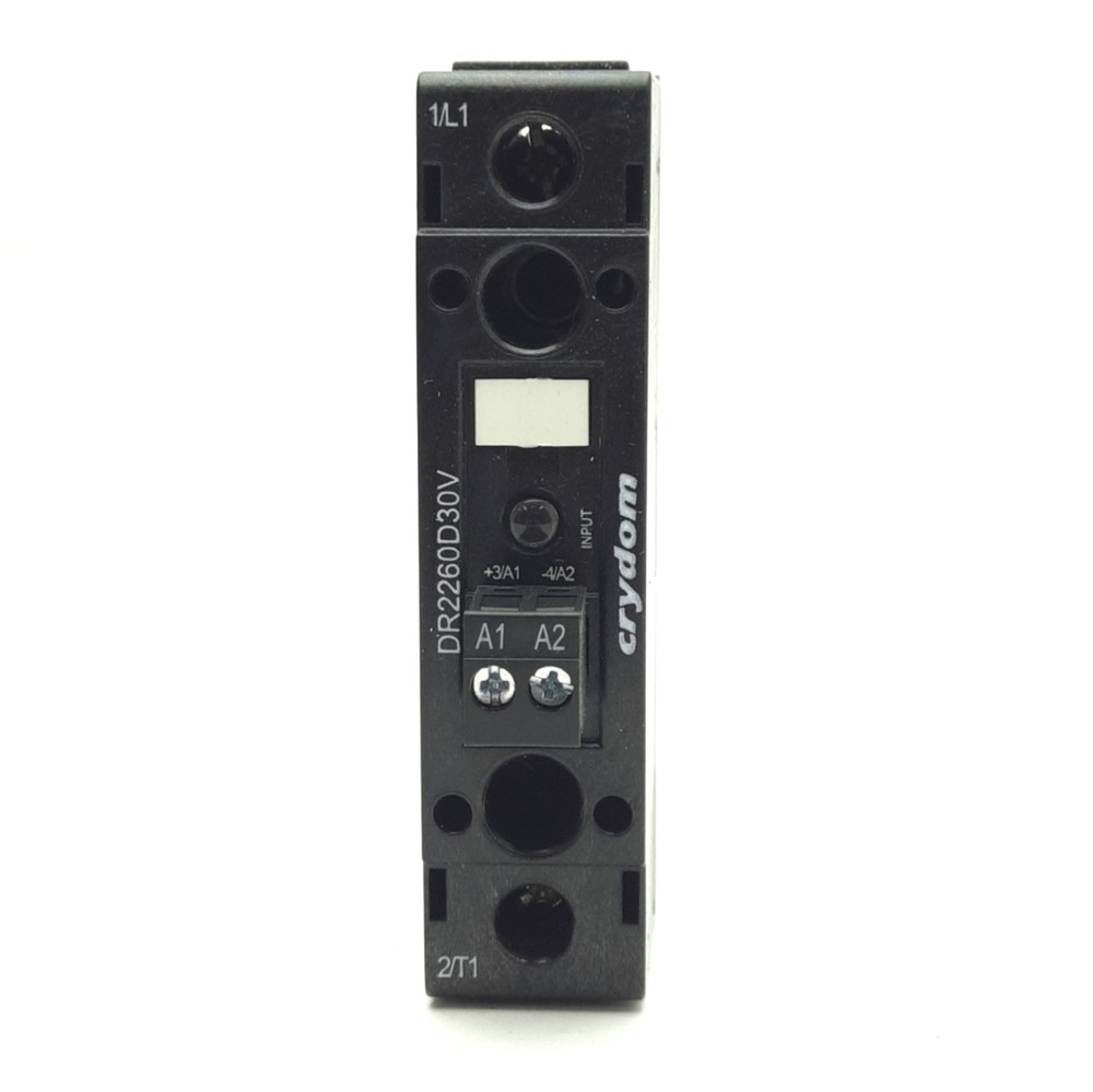 Crydom DR2260D30V Solid State Relay, 4-32VDC Input, 48-600VAC Output, 30A