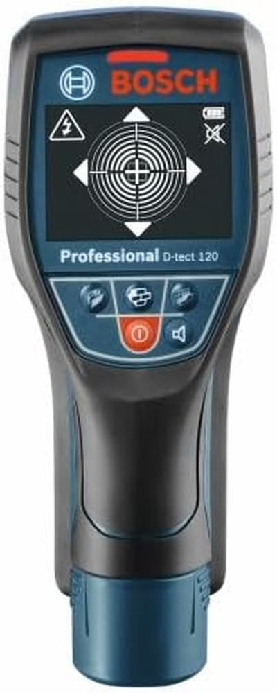BOSCH D-TECT120 Professional Wall Scanner and Floor Radar, Multi-Material Stud F