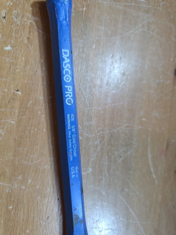 Dasco Pro 406 Cold Chisel, 5/8