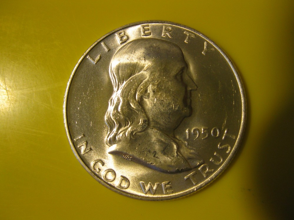 1950 D Franklin Half Dollar CH/Gem BU! FBL!