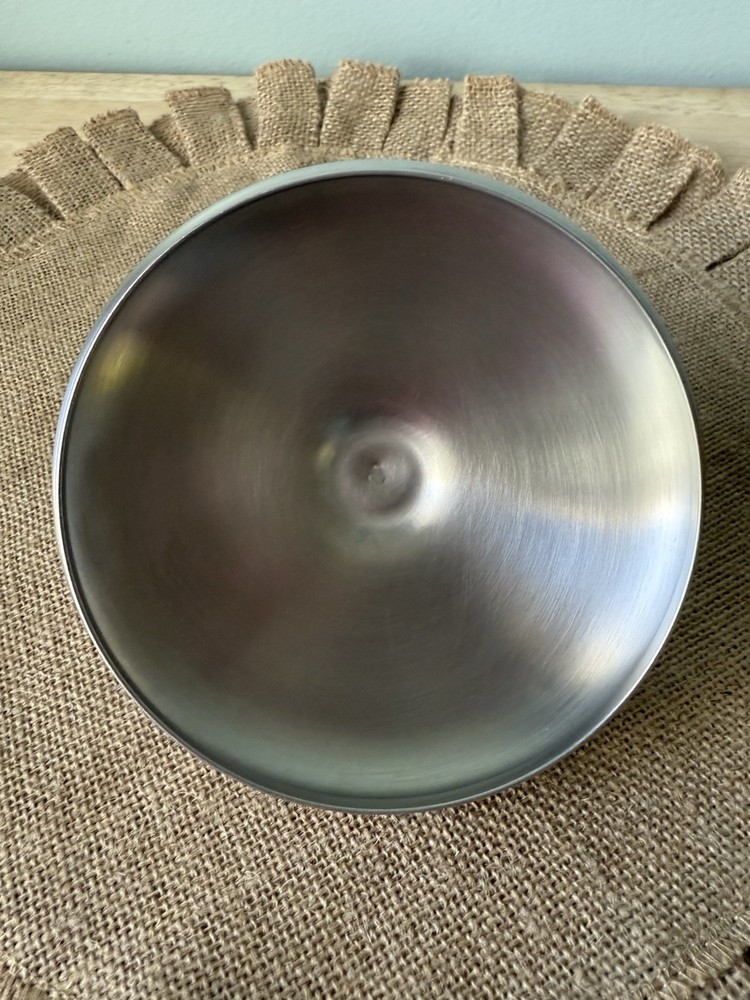 Farberware Stainless Steel Lid Replacement Inside Rim 5", Outer Rim 6.5”-EUC