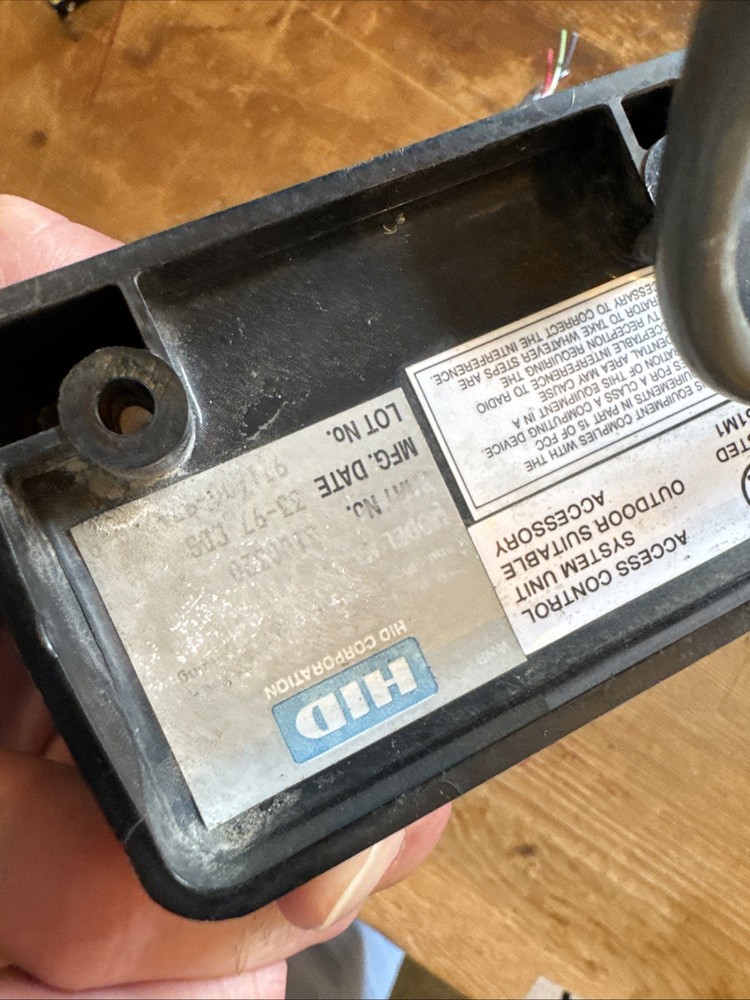 Vintage 1997 HID Mag Stripe Reader Tested & Working - Unsure Model #