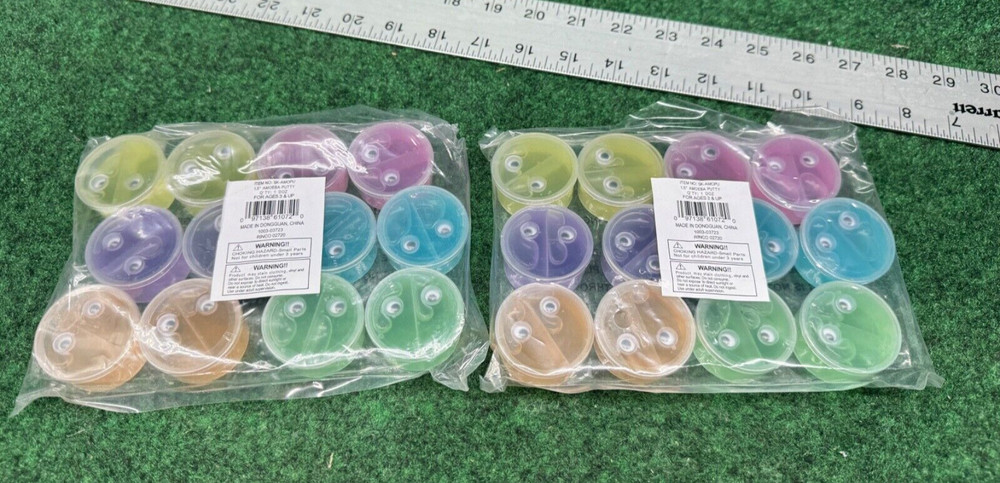 2 - Amoeba Putty Slime 1.5'' One Dozen