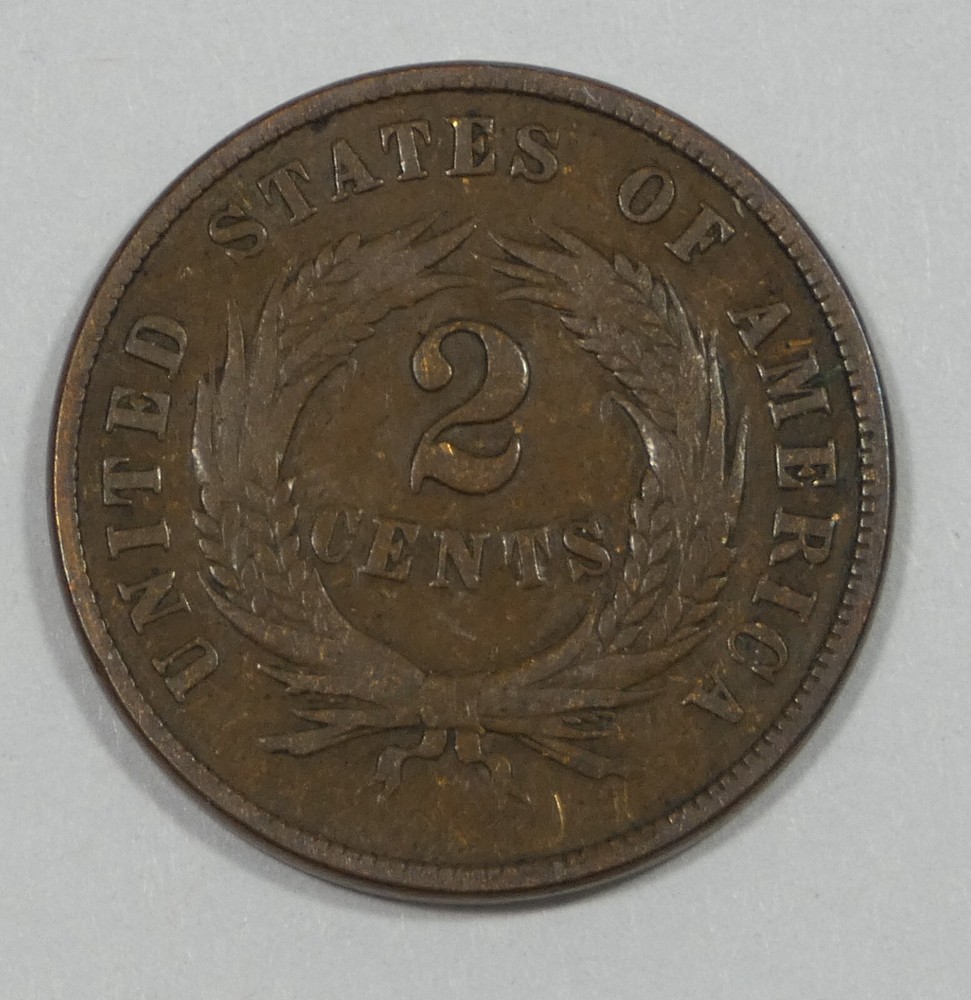 1869 Two-Cent Piece FINE 2-Cents