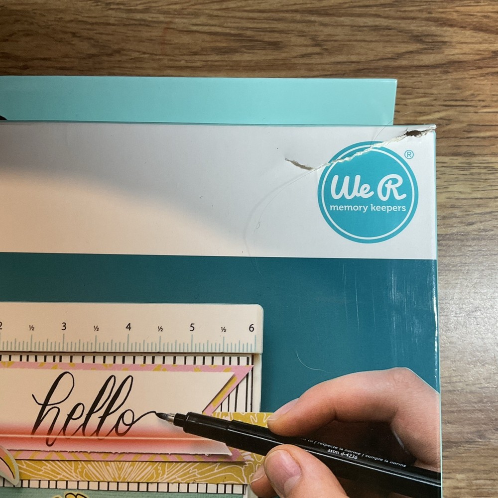 EUC We R Memory Keepers Mini Laser Square Crafting Scrapbooking